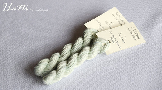 Hand dyed cotton thread / floss (6 strands) pale turquoise (171) for cross stitch / embroidery